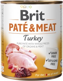 BRIT Paté / Meat Turkey INDYK 800g - Zdjęcie główne