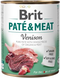 BRIT Paté / Meat Venison DZICZYZNA 800g