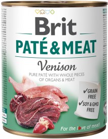 BRIT Paté / Meat Venison DZICZYZNA 800g - Zdjęcie główne