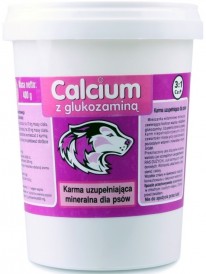 CANVIT Calcium z glukozaminą Fioletowy Proszek 400g - Zdjęcie główne
