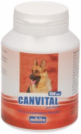 Mikita CANVITAL + KARNITYNA Witaminy dla psa 150tabl.