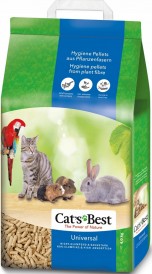 CAT'S BEST Universal Żwirek drewniany 7l/4kg