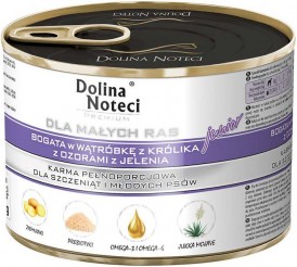 Dolina Noteci Premium Małe Rasy JUNIOR Królik Jeleń 185g - Zdjęcie nr 2