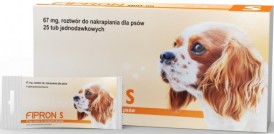 FIPRON Krople na kleszcze pchły dla psa S -10kg 1szt. - Zdjęcie nr 2