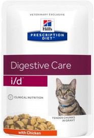 HILL'S PD Feline i/d Chicken 12x85g saszetka kurczak - Zdjęcie nr 2