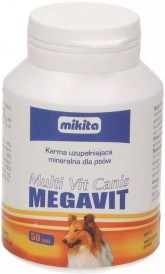 MIKITA MEGAVIT Multi Vit Canis Witaminy dla psów 50tabl. - Zdjęcie nr 2