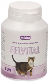MIKITA FELVITAL 50g Witaminy dla kota 100tabl. - Zdjęcie główne