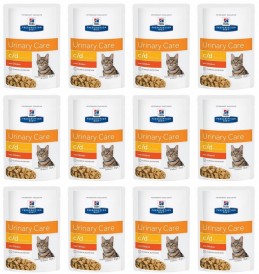 HILL'S PD Feline c/d Kurczak Saszetka 12x85g - Zdjęcie główne