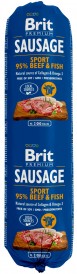 BRIT Sausage Sport Beef / Fish Kiełbasa Wołowina Ryba 800g