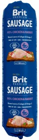 BRIT Sausage Chicken / Rabbit Kiełbasa Kurczak Królik 800g