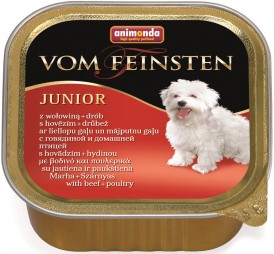 ANIMONDA Vom Feinsten JUNIOR Wołowina Drób 150g - Zdjęcie główne