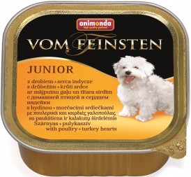 ANIMONDA Vom Feinsten Junior Drób Serca Indyka 150g - Zdjęcie nr 3