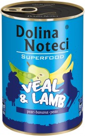 DOLINA NOTECI SUPERFOOD Cielęcina i Jagnięcina 400g - Zdjęcie nr 2