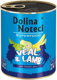 DOLINA NOTECI SUPERFOOD Cielęcina i Jagnięcina 800g - Zdjęcie główne