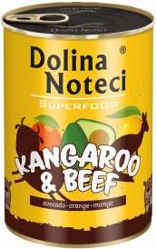 DOLINA NOTECI SUPERFOOD Kangur i Wołowina 400g - Zdjęcie główne