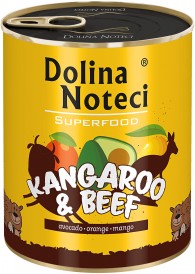 DOLINA NOTECI SUPERFOOD Kangur i Wołowina 800g - Zdjęcie główne