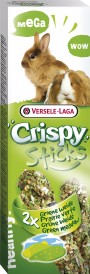 VERSELE LAGA Crispy Mega Sticks Rabbits/Guinea Pigs Green Meadow 140g