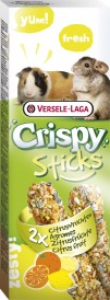 VERSELE LAGA Crispy Sticks Guinea Pigs/Chinchillas CITRUS FRUIT 110g