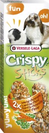 VERSELE LAGA Crispy Sticks Rabbits/Guinea Pigs CARROT / PARSLEY 110g