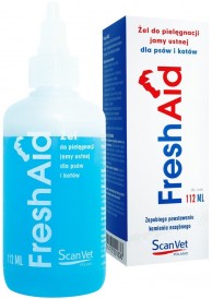 SCANVET Fresh Aid 120 ml żel