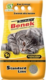 Super BENEK Standard Naturalny Żwirek bentonitowy 5l