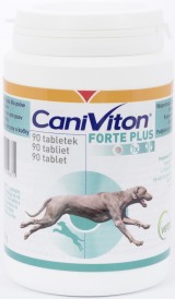 VETOQUINOL Caniviton Forte Plus w tabletkach 90szt - Zdjęcie główne