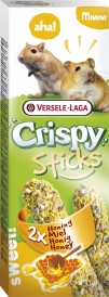 VERSELE LAGA Crispy Sticks Hamsters/Gerbils HONEY 2szt. - Zdjęcie główne