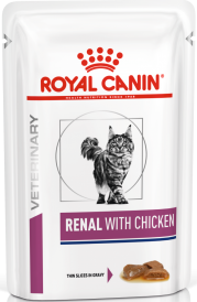ROYAL CANIN VET RENAL Feline Chicken KURCZAK 85g - Zdjęcie nr 2