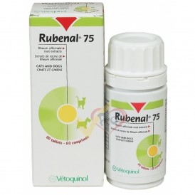 VETOQUINOL Rubenal 75mg preparat na wsparcie nerek 60tab. - Zdjęcie nr 3