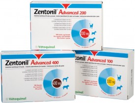 VETOQUINOL Zentonil 100 preparat na wsparcie wątroby psa kota 30tab. - Zdjęcie główne