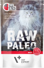 Vet Expert RAW PALEO Beef Wołowina dla dorosłych 100g - Zdjęcie główne