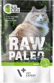 Vet Expert RAW PALEO Game Dziczyzna dla dorosłych 100g - Zdjęcie główne