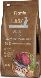 FITMIN Purity Rice Adult Fish Venison Ryba Dziczyzna 12kg