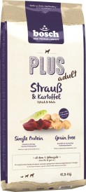 BOSCH PLUS Adult Ostrich Potato Struś Ziemniaki 12,5kg - Zdjęcie główne