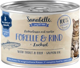 BOSCH Sanabelle Forelle / Rind Pstrąg Wołowina 195g - Zdjęcie główne
