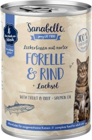 BOSCH Sanabelle Forelle / Rind Pstrąg Wołowina 400g - Zdjęcie główne