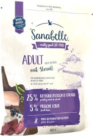 BOSCH Sanabelle Adult Ostrich / Blueberries Struś z Borówką 400g - Zdjęcie główne