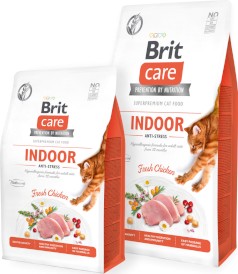 BRIT CARE Cat GF Adult INDOOR Anti-Stress 7kg - Zdjęcie nr 2