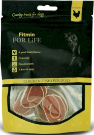 FITMIN Dog For Life Treat Chicken Sushi Kurczak Ryba 70g