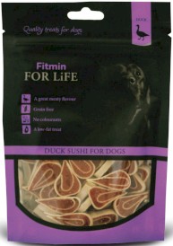 FITMIN Dog For Life Treat Duck Sushi Kaczka Ryba 70g - Zdjęcie główne