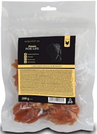 FITMIN Dog For Life Treat Chicken Rings Kurczak 200g