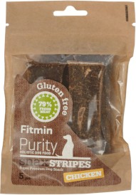 FITMIN Purity Snax Stripes Chicken Kurczak Paski 5szt. - Zdjęcie główne