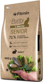 FITMIN Cat Purity GF Senior Królik Bez zbóż 400g