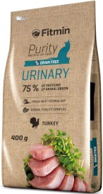 FITMIN Cat Purity GF Urinary Indyk bez zbóż 400g