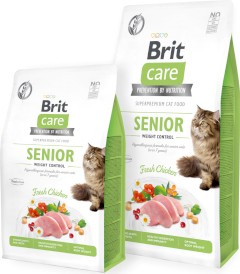 BRIT CARE Cat GF SENIOR Weight Control 7kg - Zdjęcie nr 2