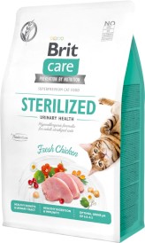BRIT CARE Cat GF STERILIZED Urinary Health 2kg - Zdjęcie główne
