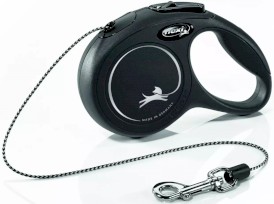 FLEXI NEW CLASSIC Smycz sznurowa XS / 3m czarna - Zdjęcie główne