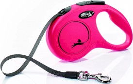 FLEXI NEW CLASSIC Smycz taśmowa S / 5m czerwona - Zdjęcie nr 2