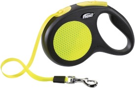 FLEXI NEW NEON Smycz taśmowa M / 5m żółta - Zdjęcie główne