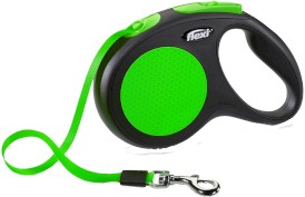FLEXI NEW NEON Smycz taśmowa M / 5m zielona - Zdjęcie główne